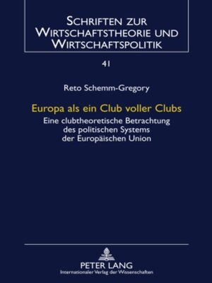 cover image of Europa als ein Club voller Clubs